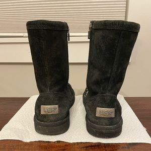 Black Ugg boot